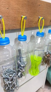 6.7M views · 48K reactions | How to Make a DIY Organizer with Bottles and Zip Ties! | Knots in Life | Facebook