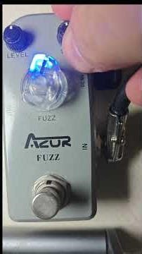 The great mini Fuzz pedal (Azor gray fuzz) demo