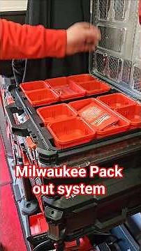 Milwaukee Pack out system #powertool #tools #Milwaukee #packout