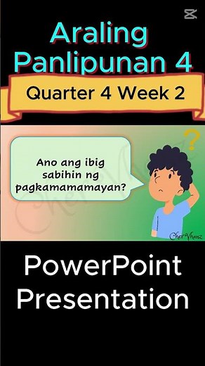 AP 4 Quarter 4 Week 2 - Pagkamamamayan MATATAG PowerPoint Presentation #grade4matatag
