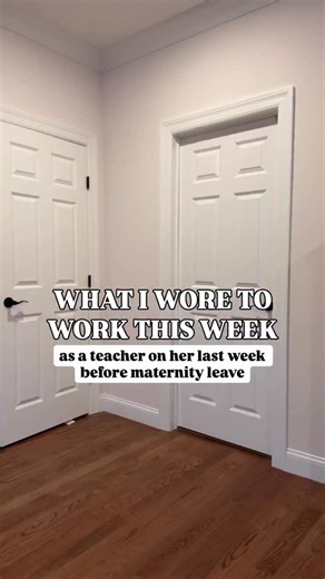 This teacher is officially on maternity leave for the rest of the school year 👏👏👏 I am excited for baby girl to arrive and this next chapter of life, but I will miss putting together teacher outfits! #bumpstyle #bumpfriendly #pregnancyworkwear #teacheroutfits Comment SHOP below to receive a DM with the link to this post on my LTK ⬇ https://liketk.it/5UFgd | MS. NAFASHion