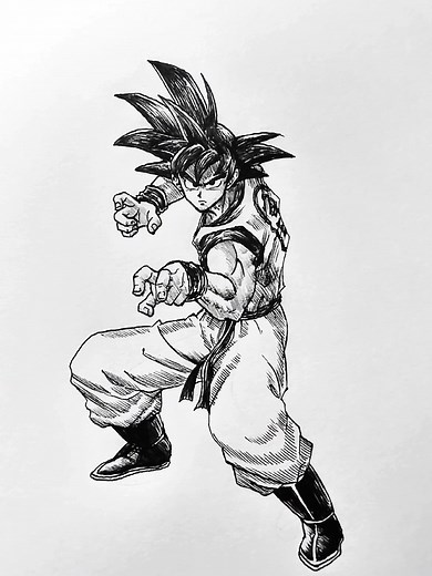 Goku Drawing Tutorial: Step-by-Step Anime Art