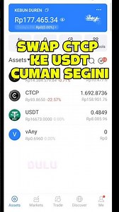 SWAP 1000 CTCP CUMA DAPAT SEGINI #ctcp #ctcplus #swap #koin #nilaictcp #kripto #duniakripto #crypto