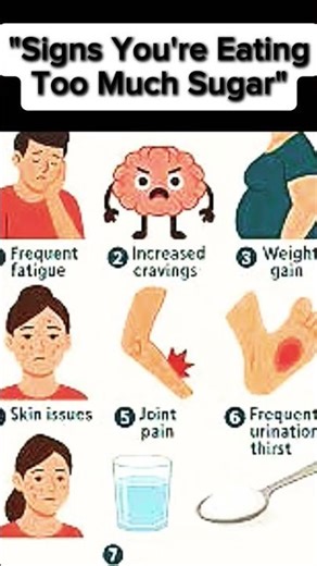 Signs You're Eating Too Much Sugar (Even If You Don't Think So) 🍬😩