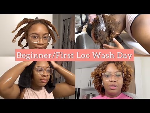 Beginner Loc Wash Routine | Microlocs | #tommiemarie