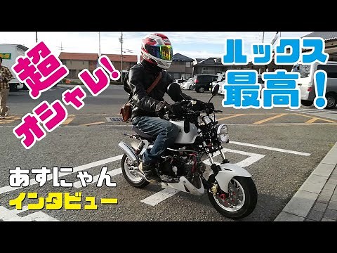 めっちゃオシャレなカスタムゴリラはスゴイ！【あすにゃん】バイク動画