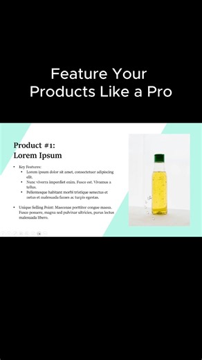PowerPoint Products Showcase Tutorial | Product Slide #powerpoint #ppt #ppttips