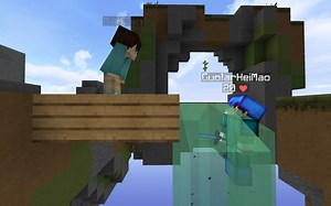 当你在三名高玩的追杀下通关minecraft