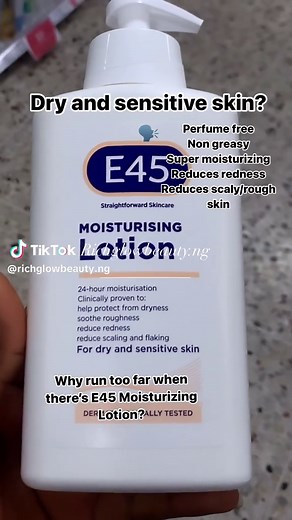 E45 Moisturising Lotion for Dry and Sensitive Skin