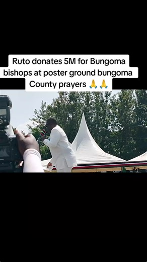 Poster ground of Millions.Ruto donates 5m for bungoma bishops at poster ground bungoma #prayer #viral #lusaka #bungoama #statehouse @Mayi wa nabwire @Citizen Digital @KANDUYI ONLINE MARKETING @delights Funeral Directors @Khoja Afrique @WESTERN MEDIA @APOSTLE FAVOUR T. WANJALA
