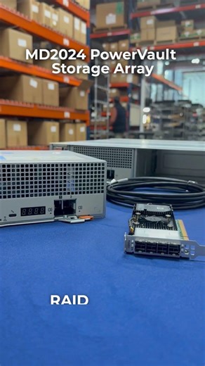 Dell PowerVault MD2424 RAID Support