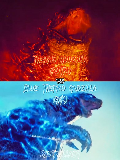 Thermo Godzilla vs Blue Thermo - The Ultimate Showdown!