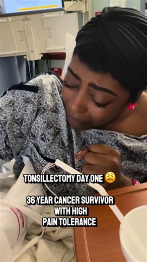 36 Year Old Cancer Survivor: Tonsillectomy Recovery Update