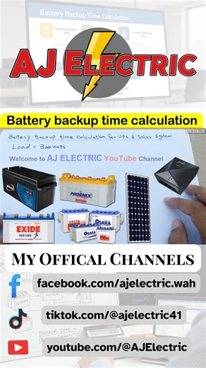 4K views · 99 reactions | Battery Backup Time Calculation for UPS and...
