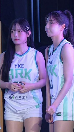 表情超可愛的 睦那京跟李素敏 #台湾チア #洋基女孩 #睦那京 #李素敏