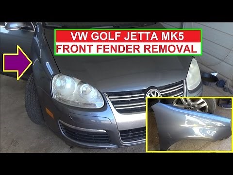 VW Jetta MK5 A5 Vw Golf MK5 Left Fender Replacement Right Fender Replacement
