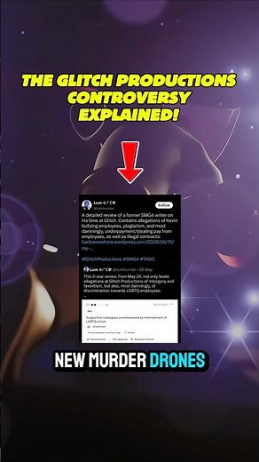 THE GLITCH PRODUCTIONS CONTROVERSY EXPLAINED! 🛑#tadc #pomni #jax #digitalcircus