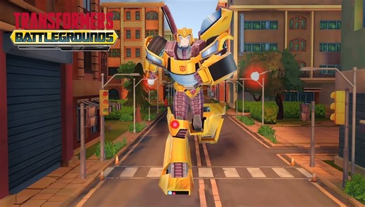 Une vidéo de gameplay pour le jeu tactique Transformers : Battlegrounds