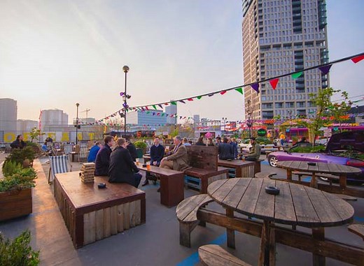 Roof East - Rooftop Bar London
