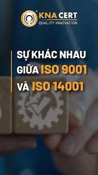 The difference between ISO 9001 and ISO 14001
