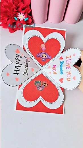 Cách Làm Thiệp Sinh Nhật Sáng Tạo | Creative Pop-Up Birthday Card