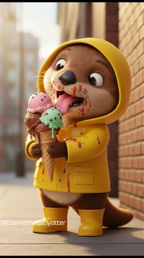 This changed his whole day… 🍦🥺