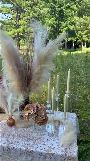 Wedding Reception Inspiration | boho Tablescape #weddingdecoration #boho #wedding