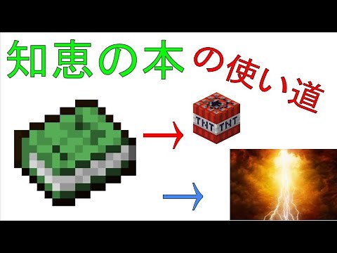 【マイクラ】知恵の本の活用法