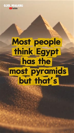 The Country With the MOST Pyramids… Not Egypt! #SudanPyramids#MeroePyramids#AncientCivilizations
