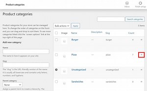 How to Set the Category Order