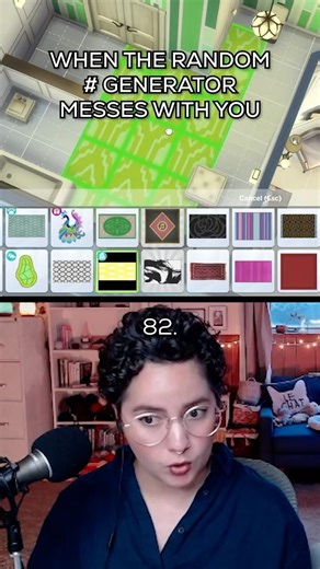 This isn't even a rug... #sims4 #buildchallenge