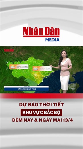 Latest weather forecast for the Northern region tonight and tomorrow, April 13th #weather #news