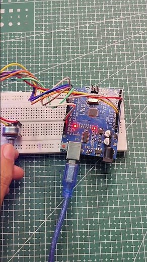 HOW to make arduino UNO project using potentiometer at home #viral #arduino #arduinoproject #trend