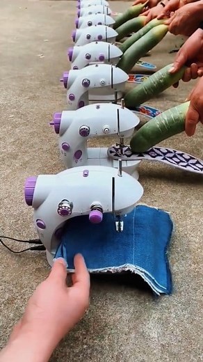 1.1M views · 5.4K reactions | Powerful Mini Sewing Machine #sewingmachine #reelsvideo #gadgets #homedecor #viral | Gadget Sine | Facebook