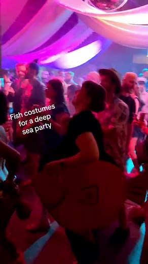 It was so fun to make these #cardboard #fish #costumes for this #deepsea #party 🐟🐠🐡 #montage #creative #costumeideas #partyideas #oceantheme #africaburn #dance #danceparty #joy #creativity #fundraiser #commonartsvictoria