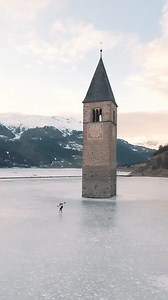 19K views · 288 reactions | Magical Frozen Resia Lake in Italy  via House Station Big Jet Plane - Pop Goes Ambient#italie #art #magical | Fubiz | Facebook