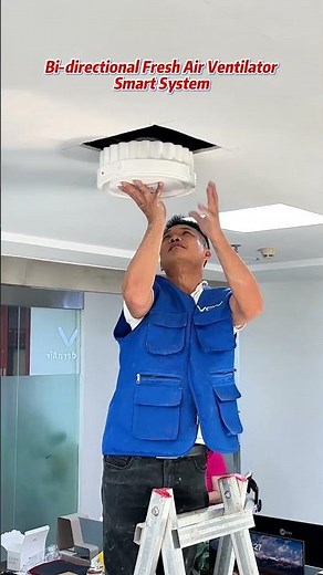 Are you thinking about installing a fresh air exchanger? #freshairsystem #home