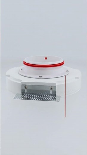 Innovative frameless ventilation diffuser RONDO by ERGOVENT