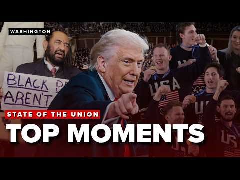 Everything you missed in Trump's State of the Union Address