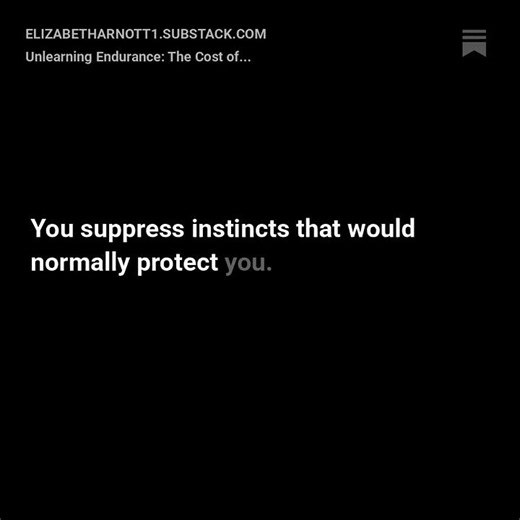 The cost of staying polite when you are not safe