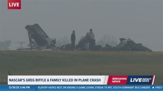 New video shows wreckage after Greg Biffle plane crash in NC