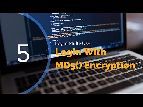 Membuat Login dengan password menggunakan Enkripsi MD5 PHP dan MySQL | Part 5