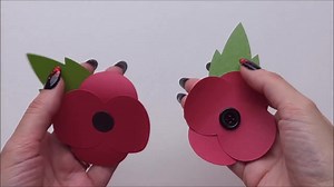 3D Remembrance Poppy SVG File - Etsy