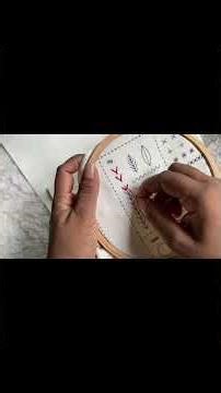 Hand Embroidery free ඉගෙන ගමු part i #embroidery #handembroiderytutorial #smallbusiness