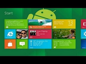 Windows 8 Launcher for Android App Review