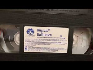Rugrats Halloween 2002 VHS