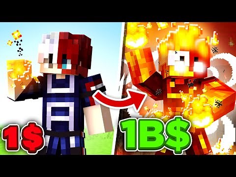 $1 Vs $1,000,000 Elemental Power 🔥 In Minecraft