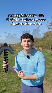 103K views · 9.8K reactions | I can only play survival mode…  #comedy #videogames #minecraft | Void Darc | Facebook