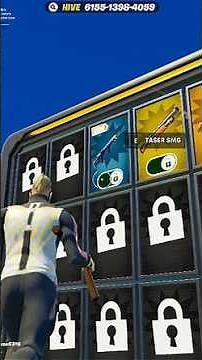 HOW TO UNLOCK TASER SMG IN 1V1 WITH EVERY GUN!!!