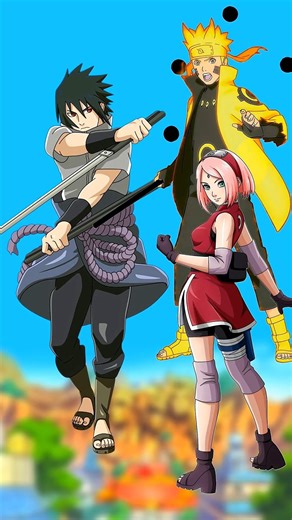 Sasuke vs Naruto & Sakura 😳 2v1 Showdown!